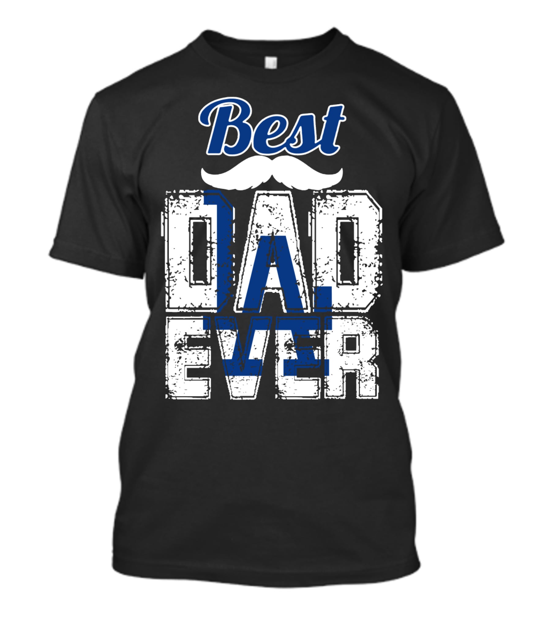 Best Dad Ever Dodgers T-Shirt