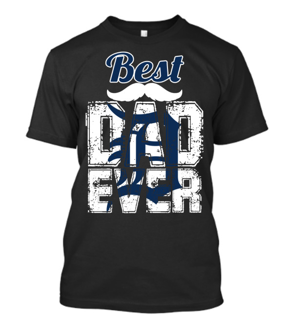 Best Dad Ever Tigers T-Shirt