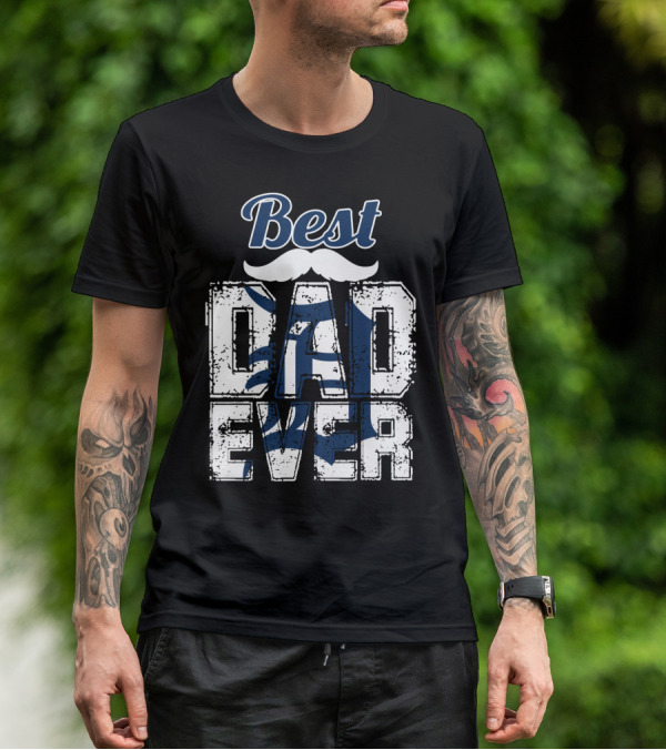 Best Dad Ever Tigers T-Shirt