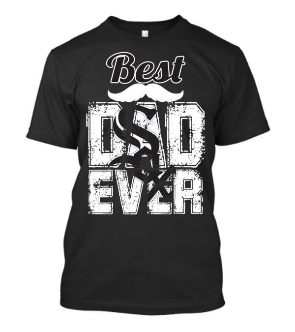 Best Dad Ever White Sox T-Shirt