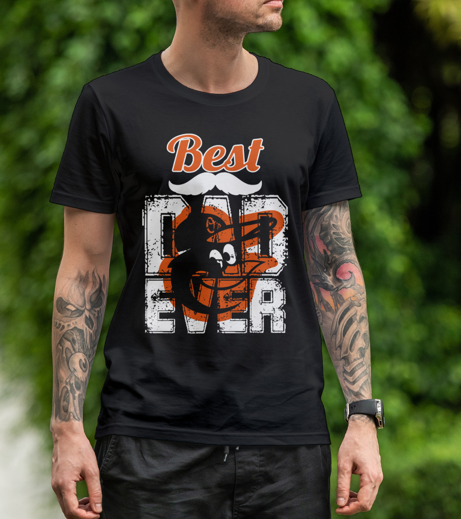 Best Dad Ever Orioles T-Shirt