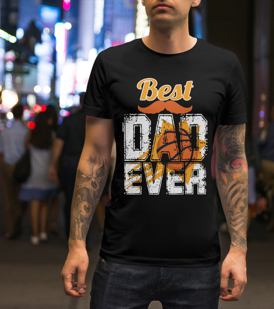 Best Dad Ever Phoenix Suns Basketball T-Shirt