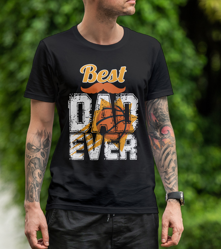 Best Dad Ever Phoenix Suns Basketball T-Shirt