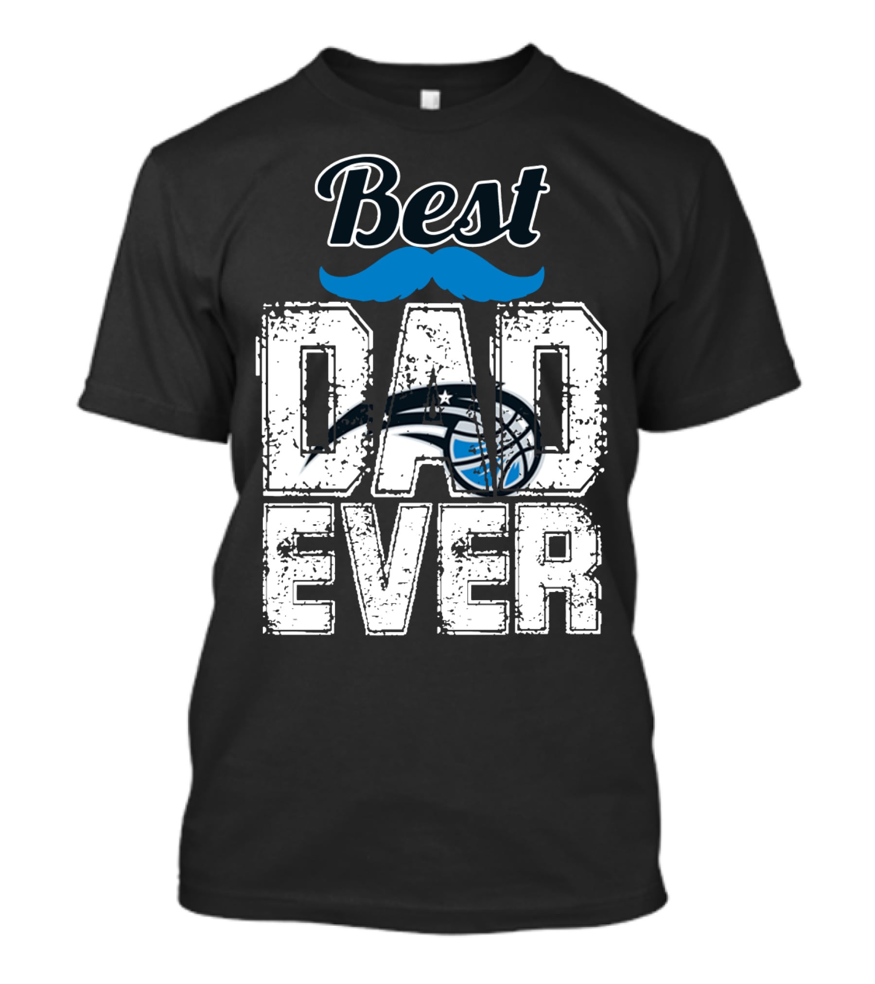 Best Dad Ever Orlando Magic Basketball T-Shirt