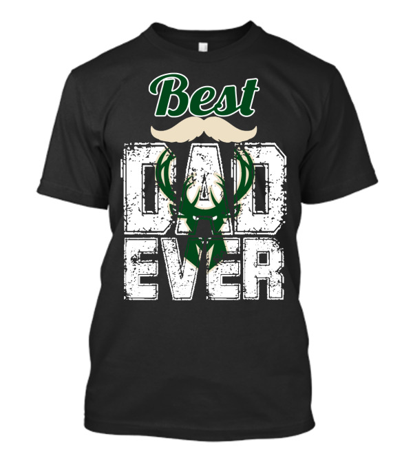 Best Dad Ever Bucks T-Shirt