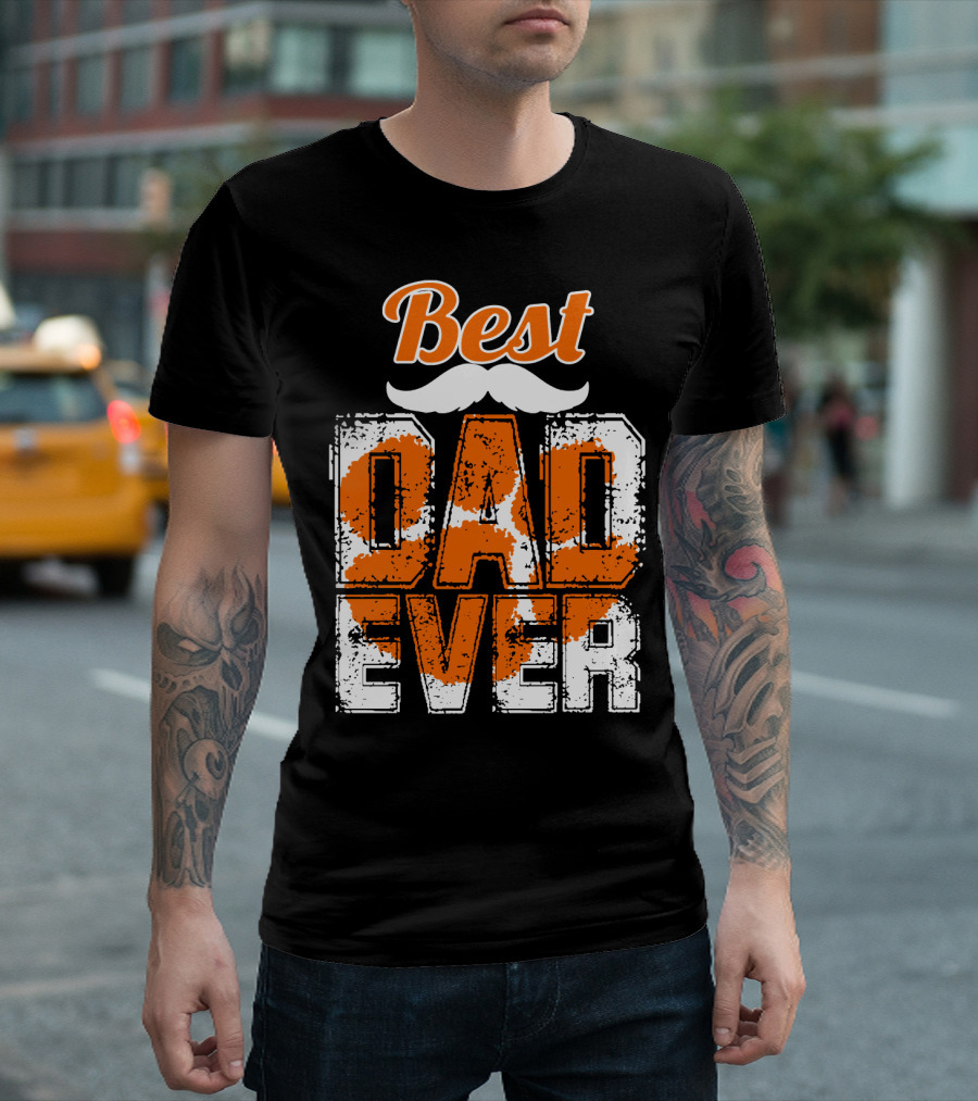 Best Dad Ever Clemson Tigers T-Shirt