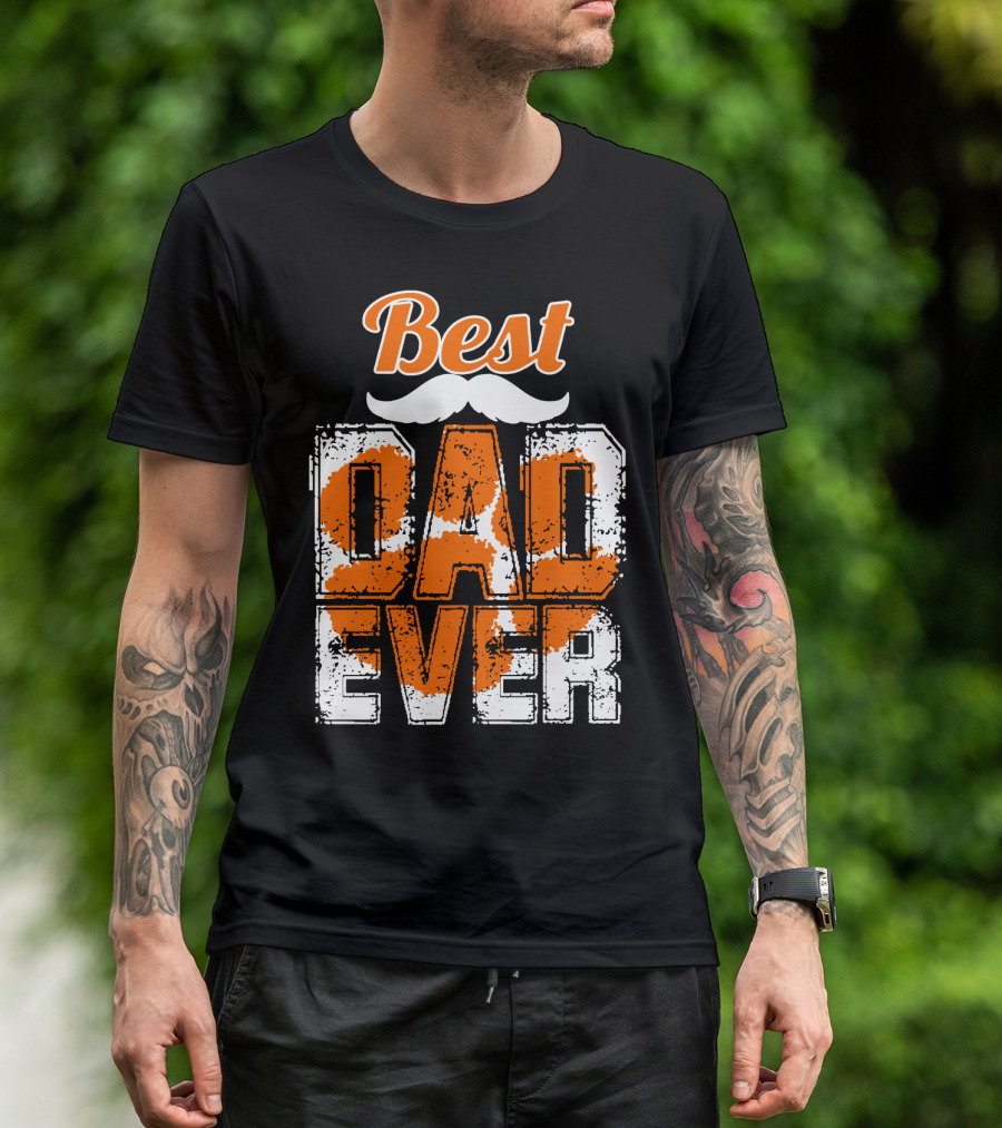 Best Dad Ever Clemson Tigers T-Shirt