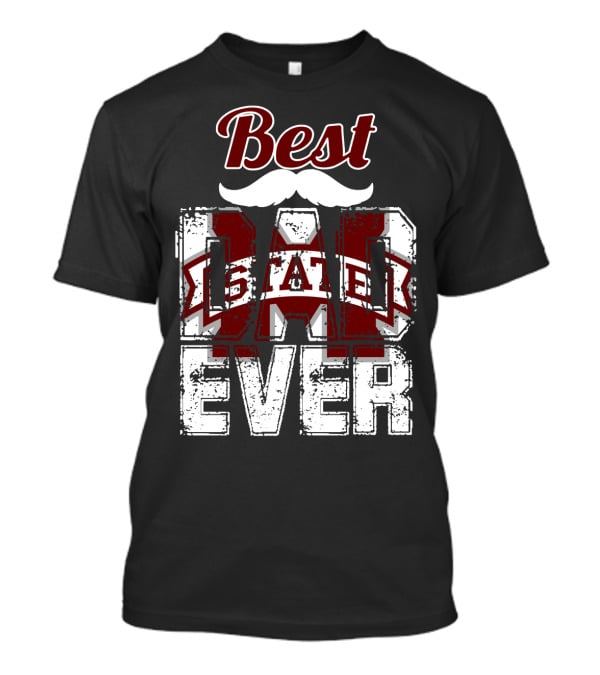 Best Mississippi State Bulldogs Dad Ever T-Shirt