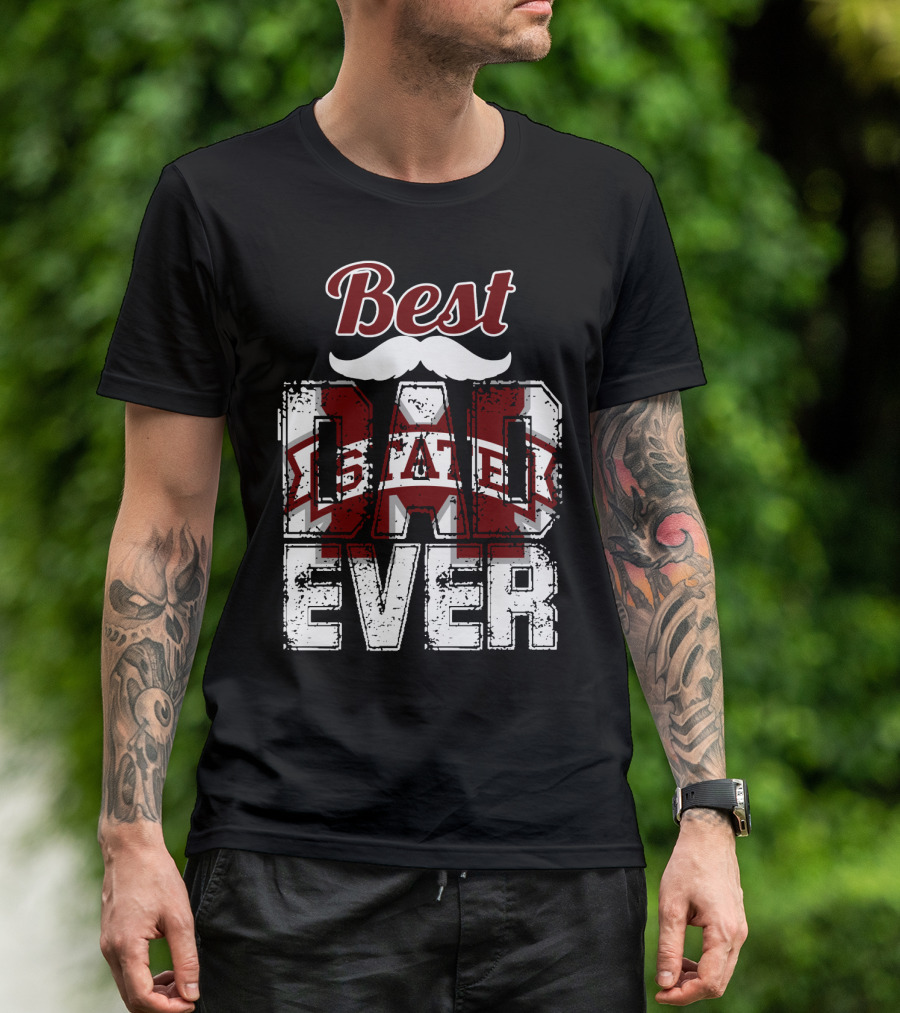 Best Mississippi State Bulldogs Dad Ever T-Shirt