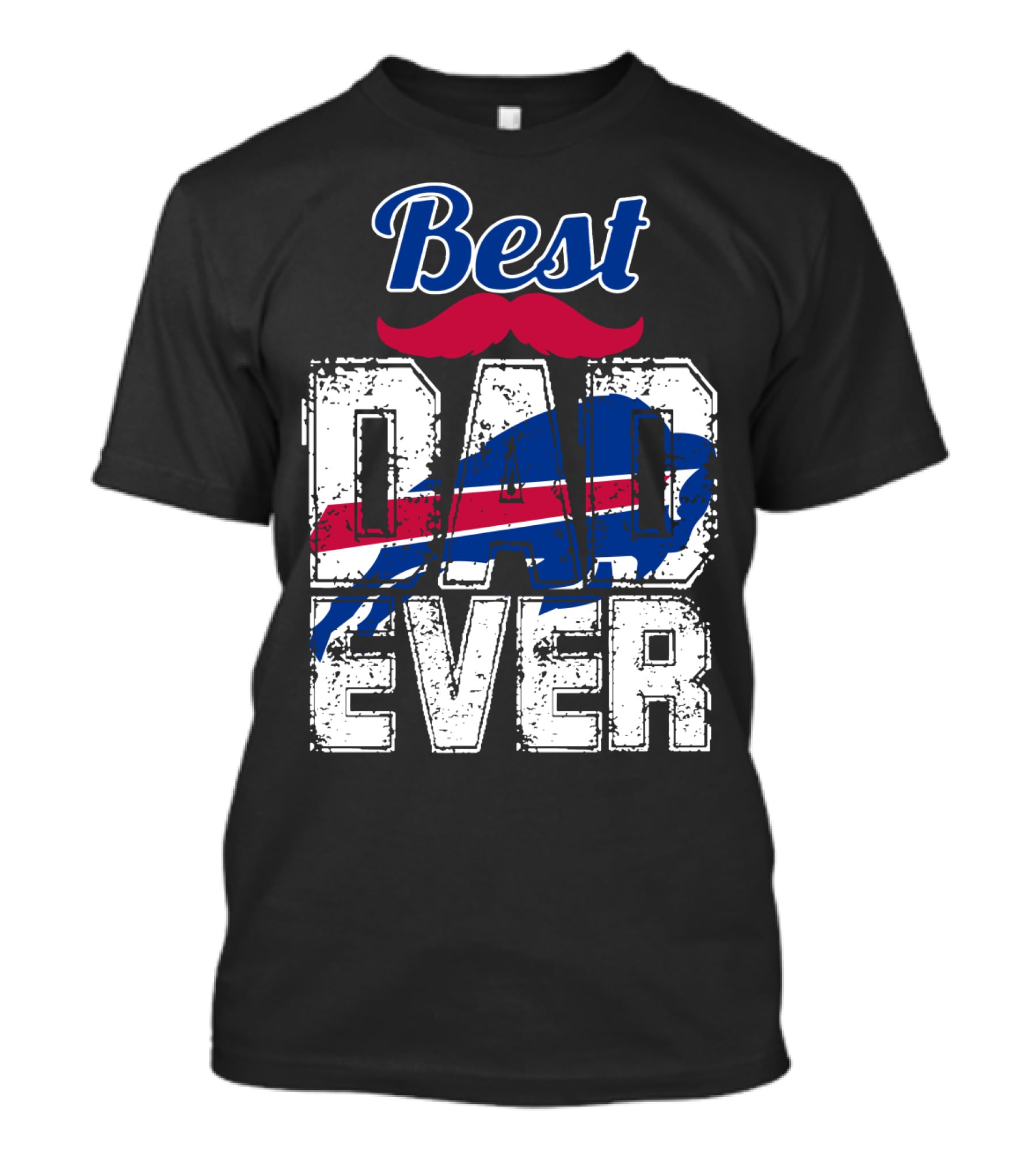 Best Dad Ever Bills Football T-Shirt