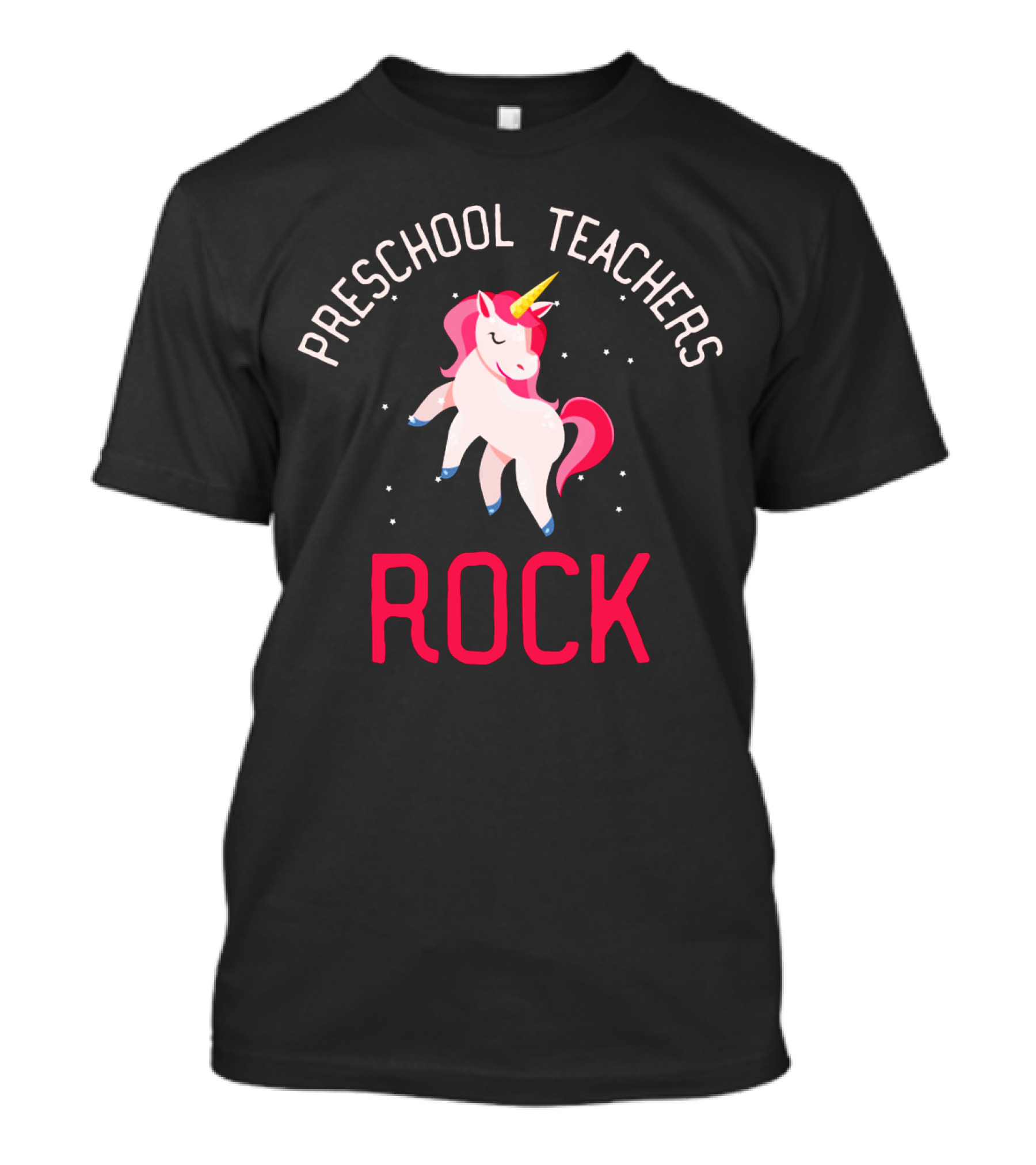 Preschool Teachers Rock Unicorn Magic T-Shirt