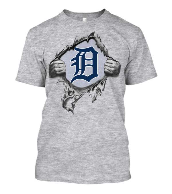 Detroit Tigers Ripped Reveal With Iconic D T-Shirt