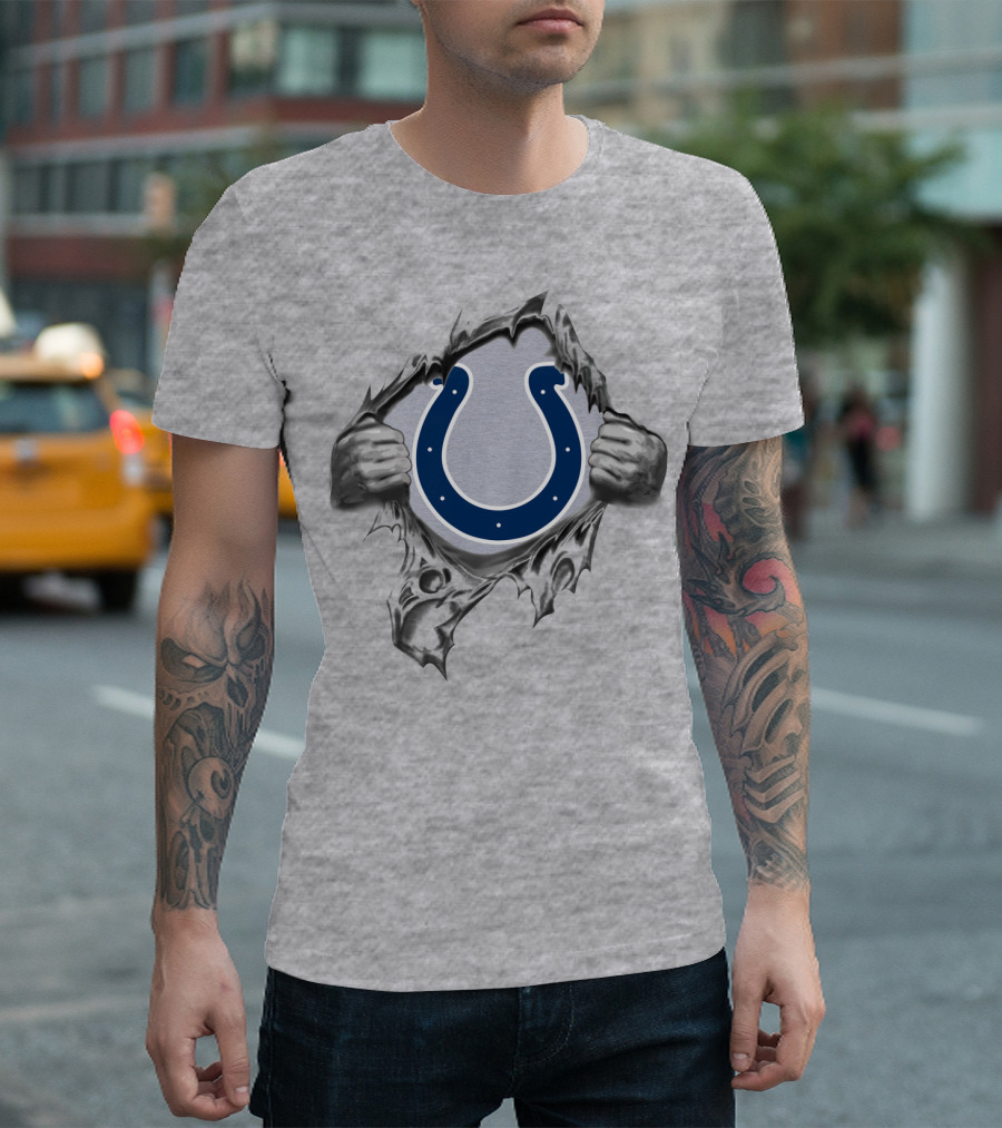 Indianapolis Colts Horseshoe Tearaway T-Shirt