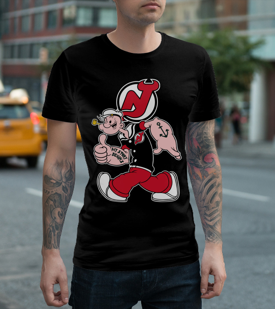 New Jersey Devils My Story Designs T-Shirt