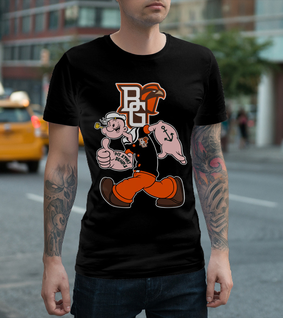 Bg Falcons My Story Designs Popeye 150 T-Shirt