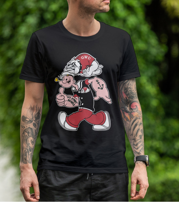 Gwu Gardner-Webb Bulldogs My Story Begins 205 T-Shirt