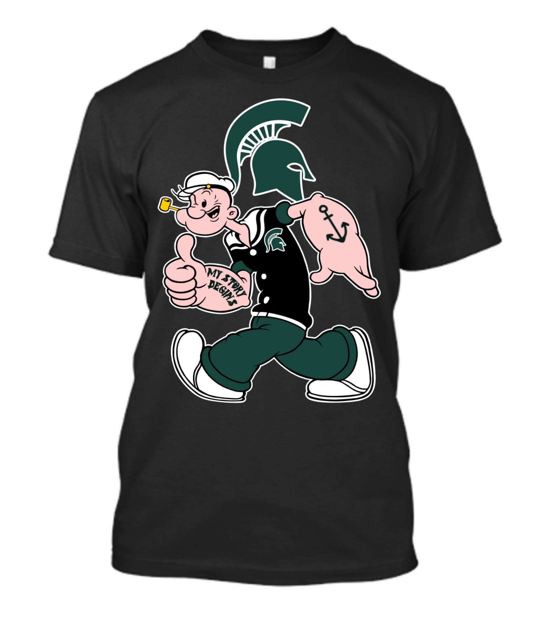 Michigan State Spartans My Story Begins T-Shirt