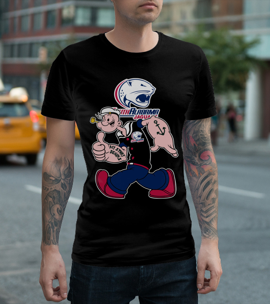 South Alabama Jaguars My Story Begins T-Shirt