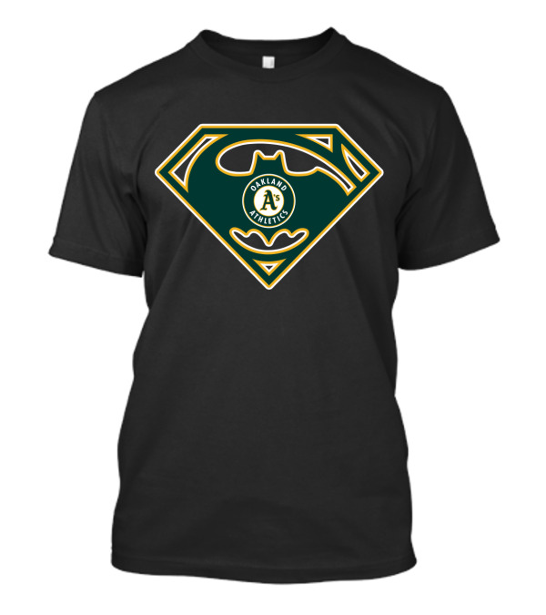 Oakland Athletics Bat-Super Logo T-Shirt