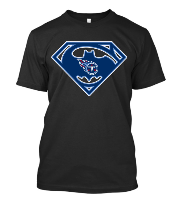 Tennessee Titans Superhero Logo 221 T-Shirt