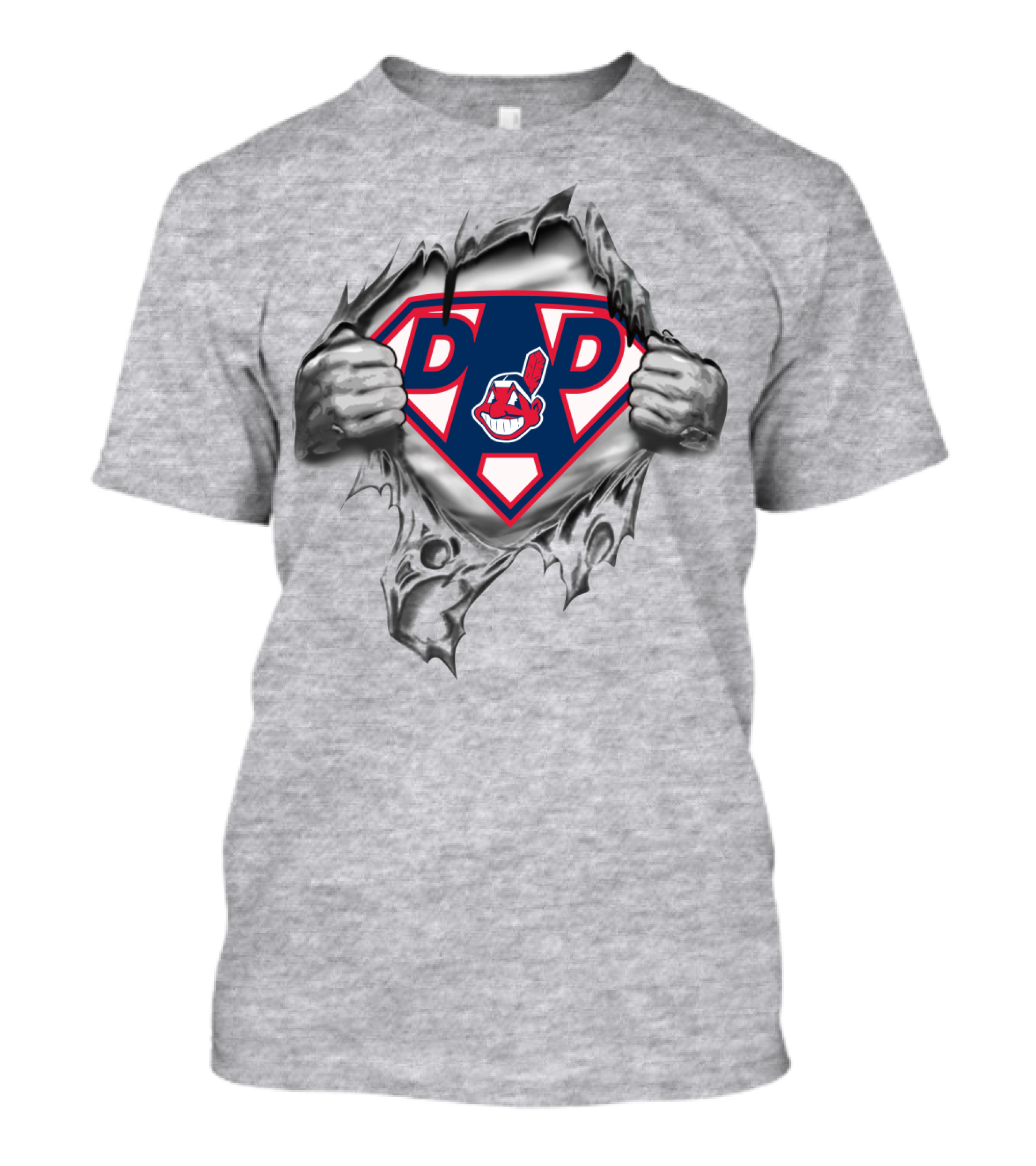Dp Cleveland Baseball Parody Superhero Logo Unveiling T-Shirt