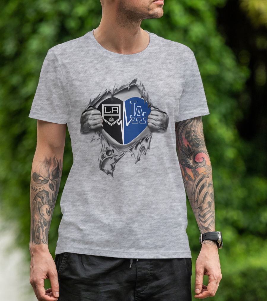 Dodgers Kings La Heartburst T-Shirt