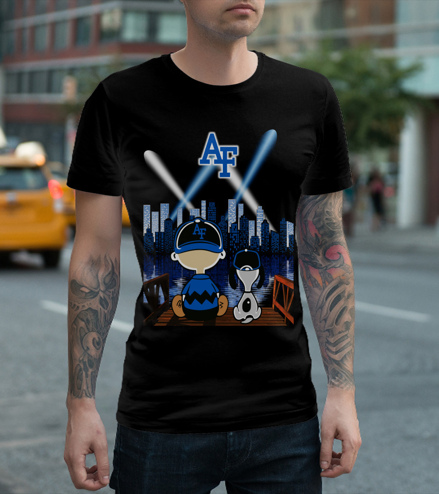 Af Falcons 99 City By Night Skyline T-Shirt