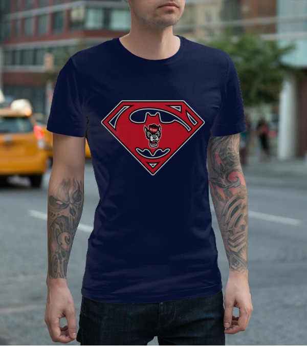 Superman Nc State Wolfpack T-Shirt