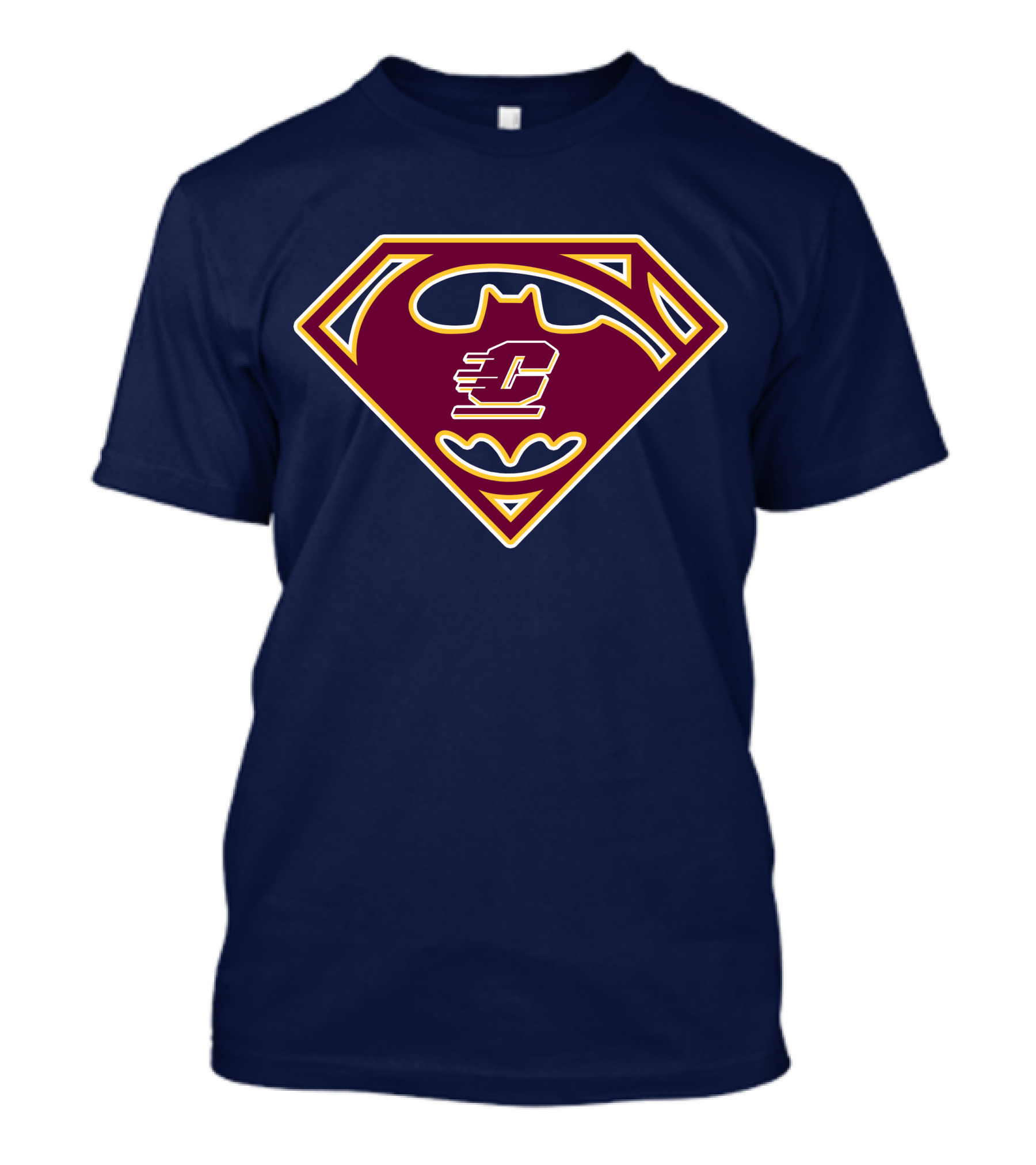 Central Michigan Chippewas Super Bat T-Shirt