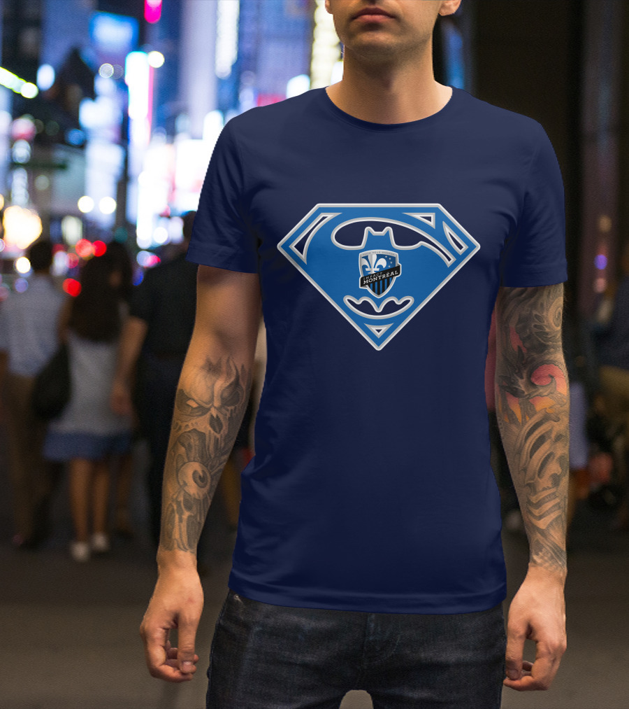 Montreal Impact Crest Superhero T-Shirt