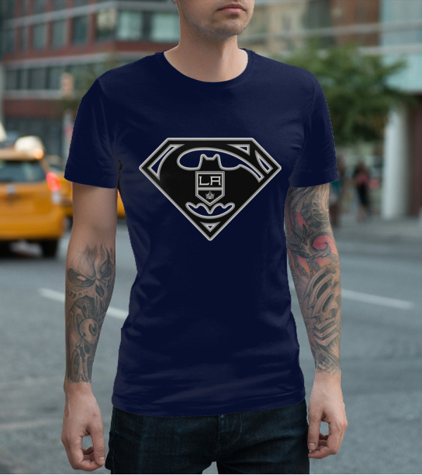 Los Angeles Kings La Shield Superhero T-Shirt