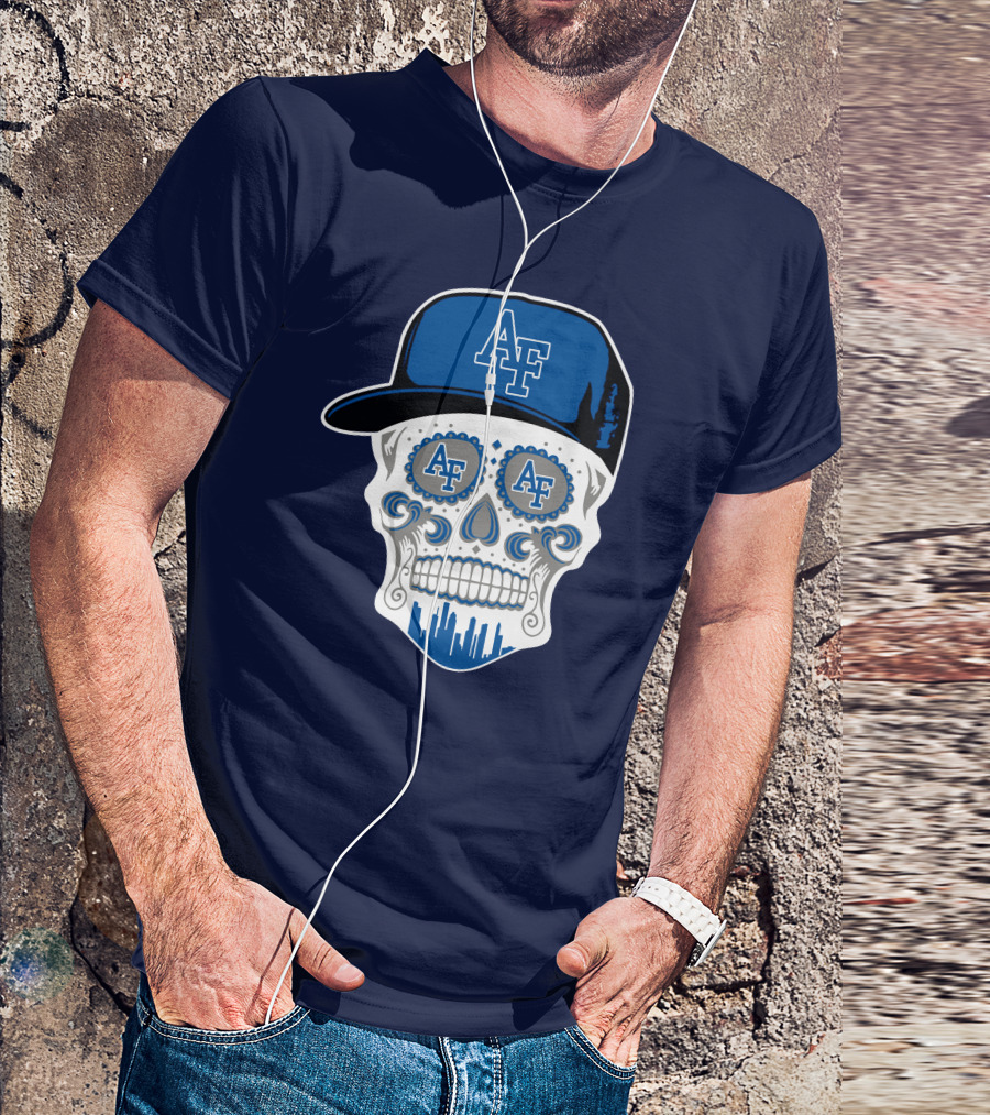 Af Air Force Falcons Skull T-Shirt