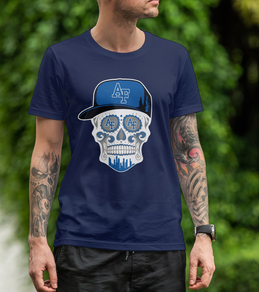 Af Air Force Falcons Skull T-Shirt