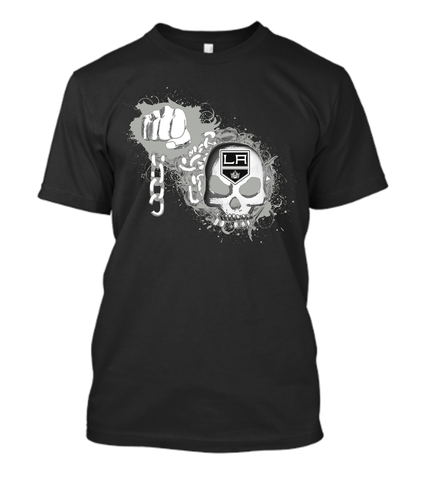 Los Angeles Kings La Skull And Chain T-Shirt