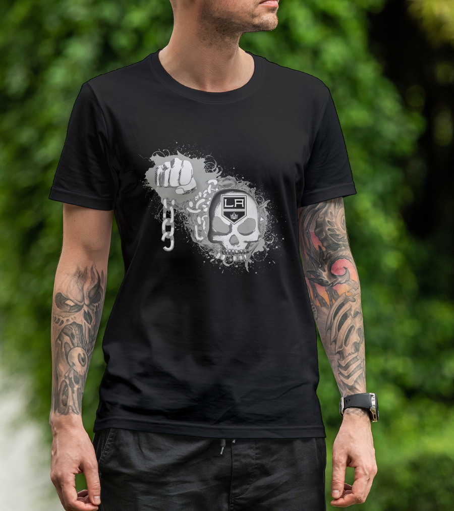 Los Angeles Kings La Skull And Chain T-Shirt