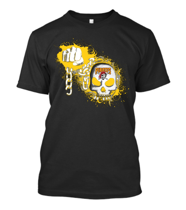 Pittsburgh Pirates Skull And Chains T-Shirt