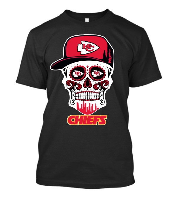 Kansas City Chiefs Skull K.c. Logo Hat Chiefs T-Shirt
