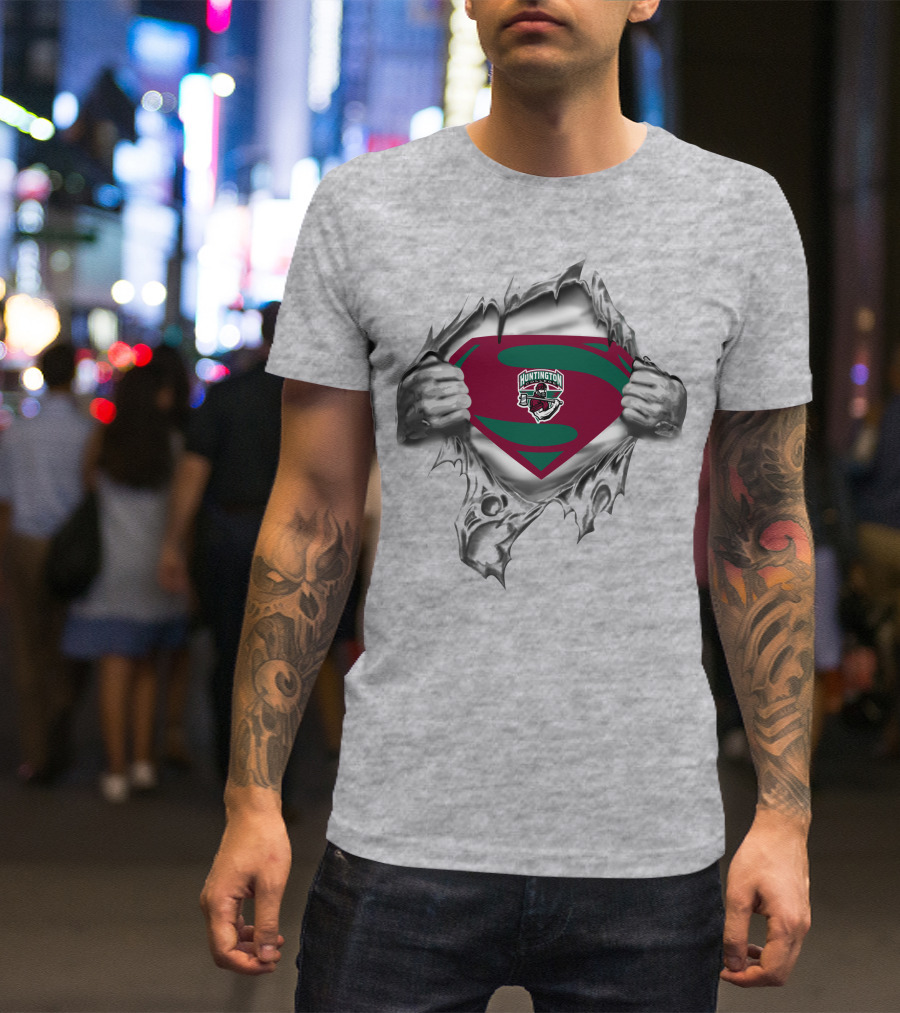 Huntington Foresters Superman Logo 241 T-Shirt