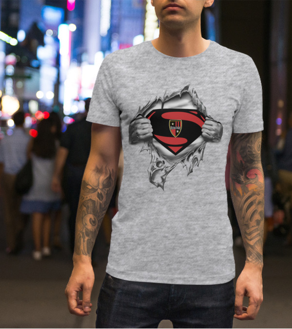 Metrostars Superman Logo With Shield 139 Jersey T-Shirt