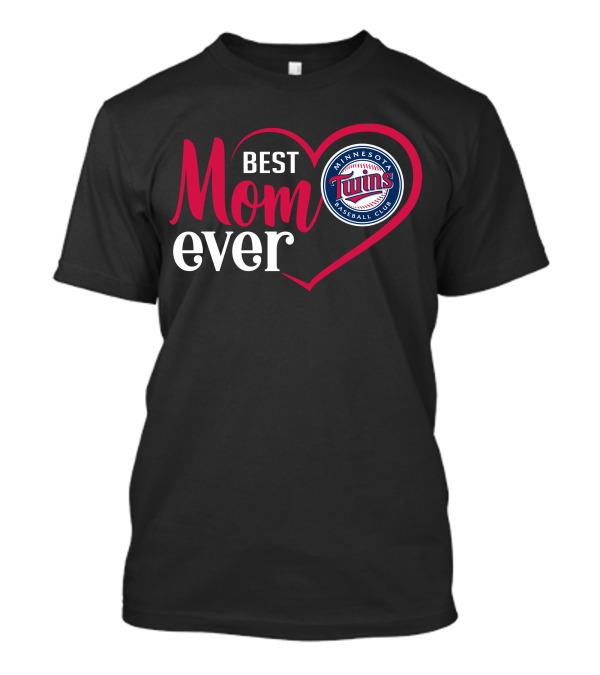 Minnesota Twins Baseball Club Best Mom Ever T-Shirt
