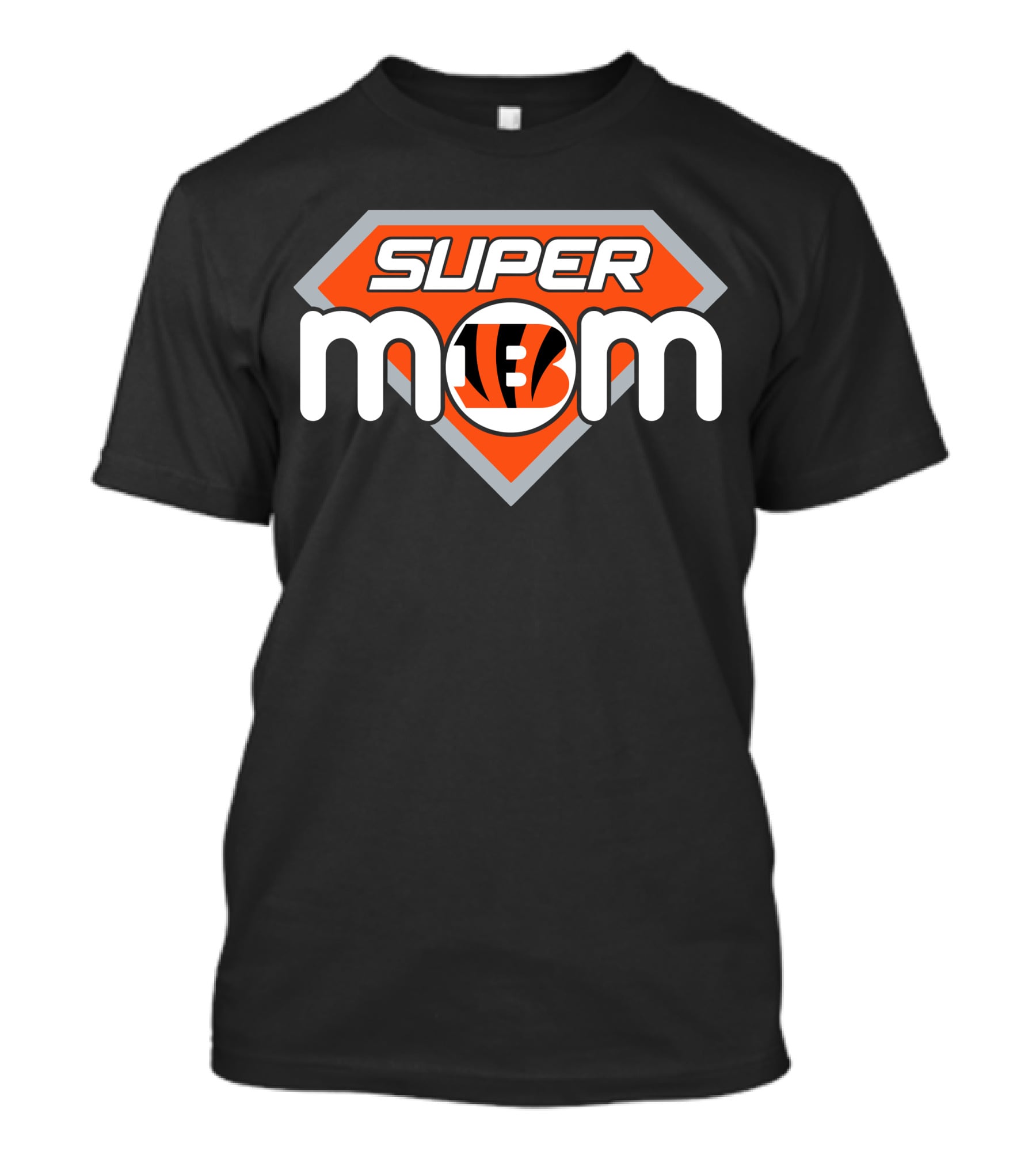 Cincinnati Bengals Super Mom Nfl Fan T-Shirt