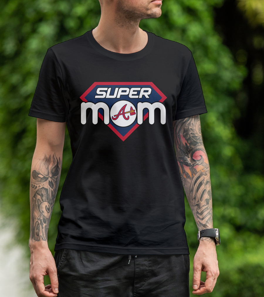 Super Mom Atlanta Braves Logo 60 T-Shirt