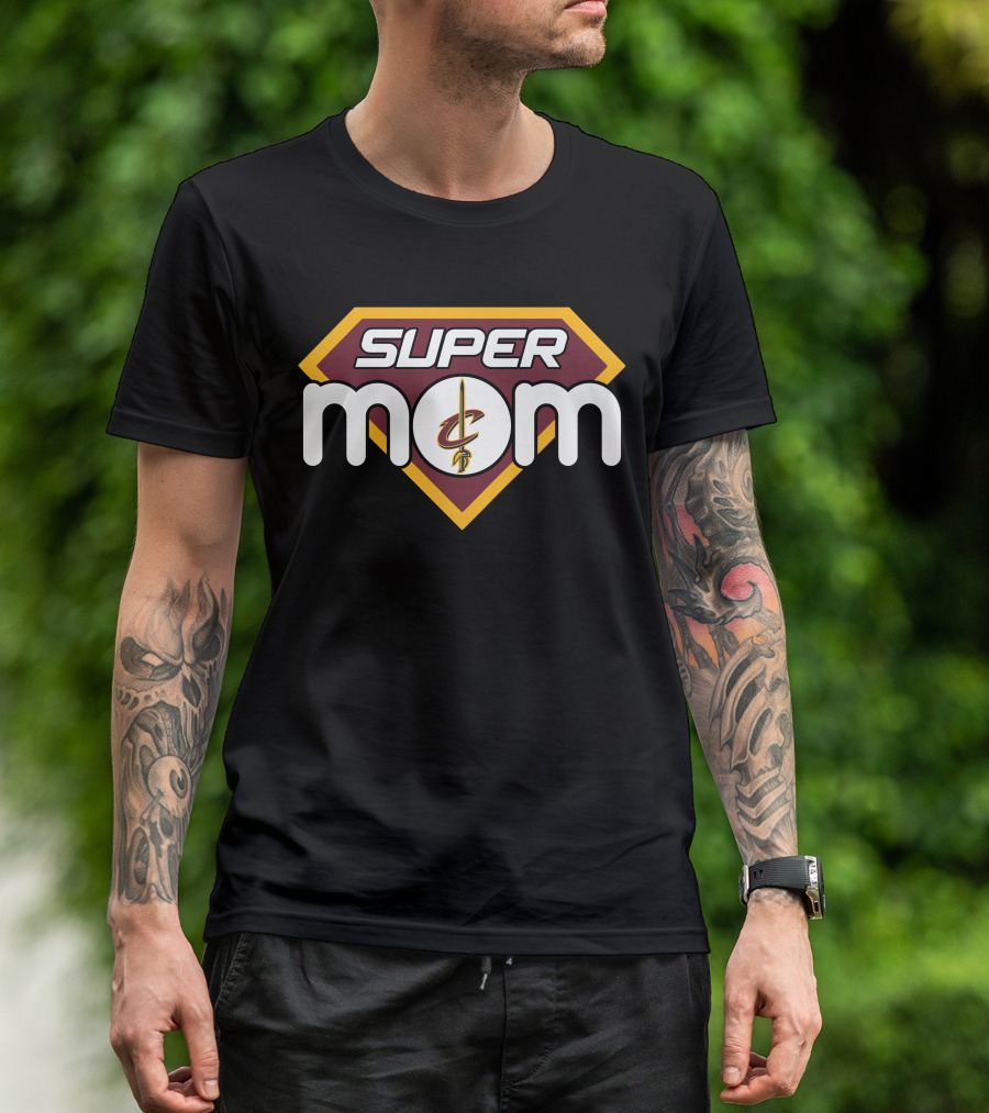 Super Mom Cleveland Cavaliers T-Shirt