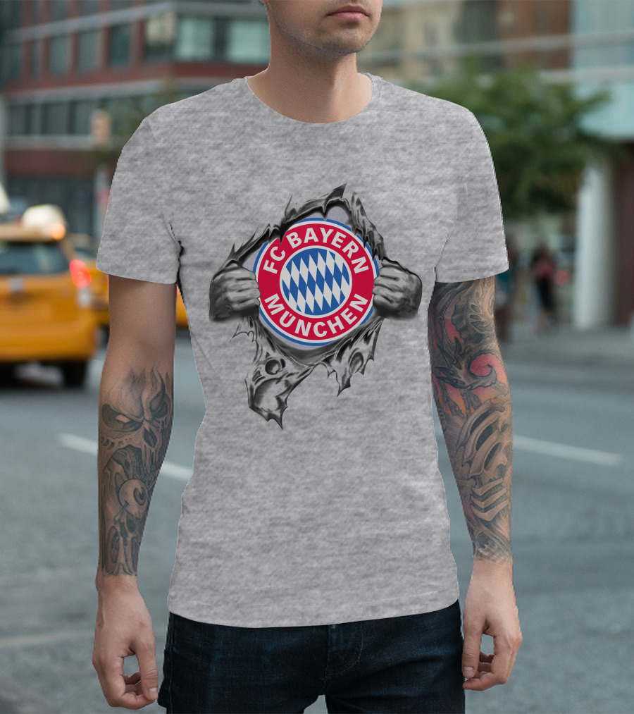 Fc Bayern München Super Fan Crest T-Shirt