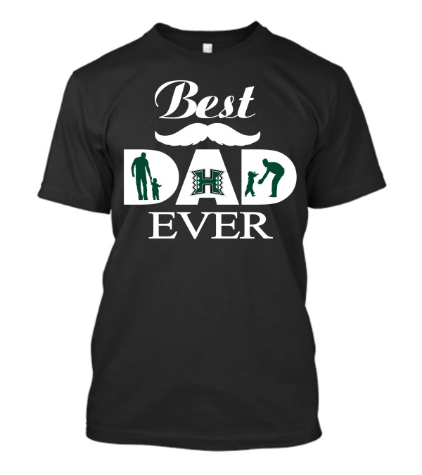 Best Dad Ever Hawai'i Rainbow Warriors '85 T-Shirt
