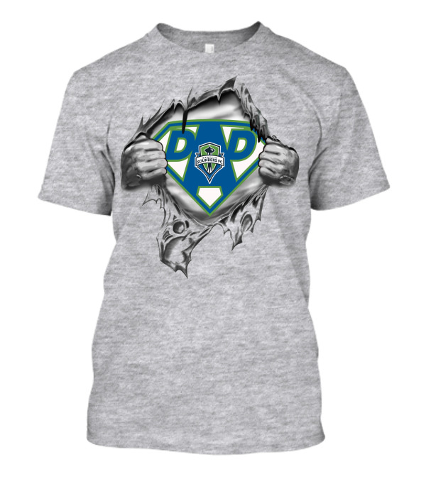 Seattle Sounders Fc Super Dad T-Shirt