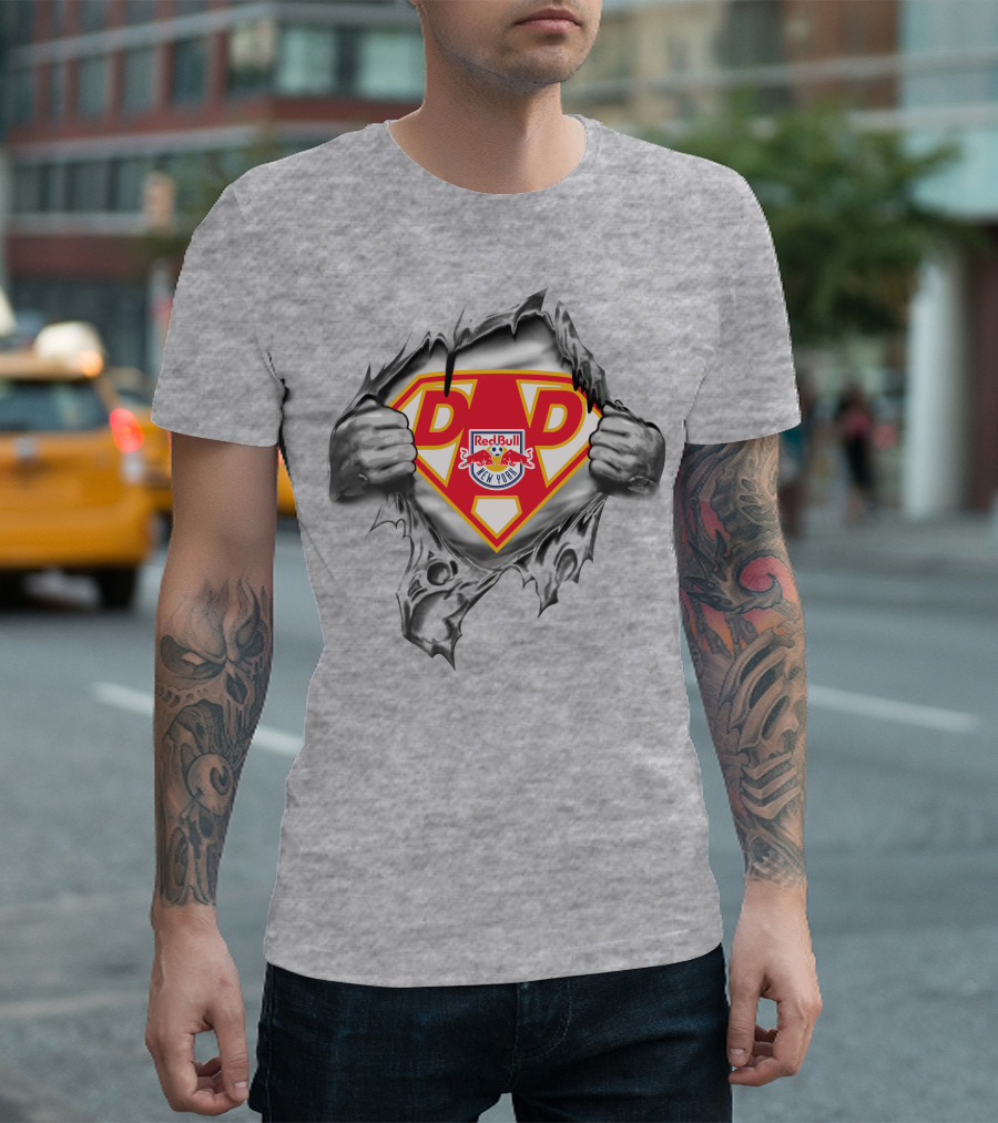New York Red Bulls Super Dad Dd T-Shirt