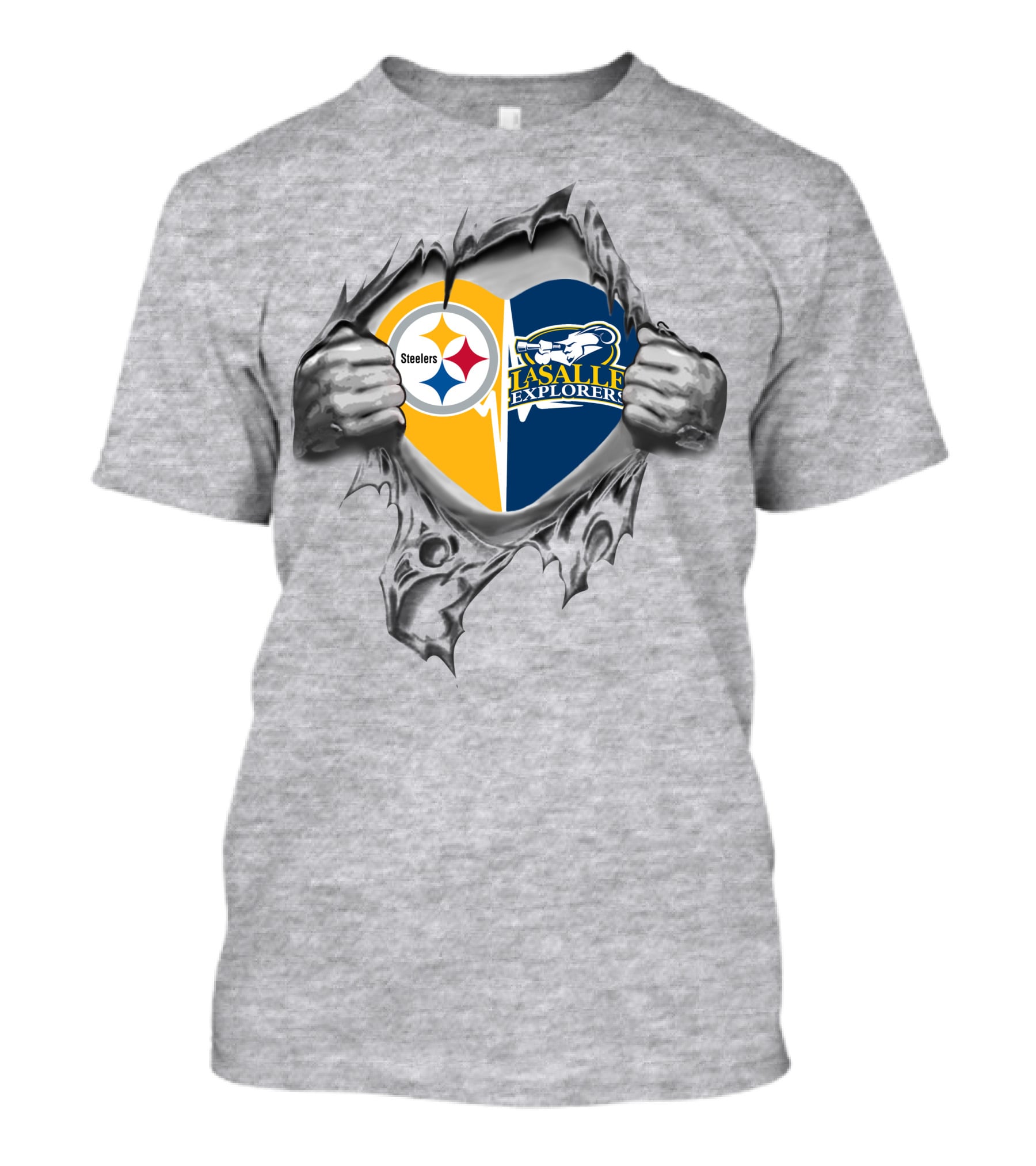 Steelers La Salle Explorers Heart 60 T-Shirt