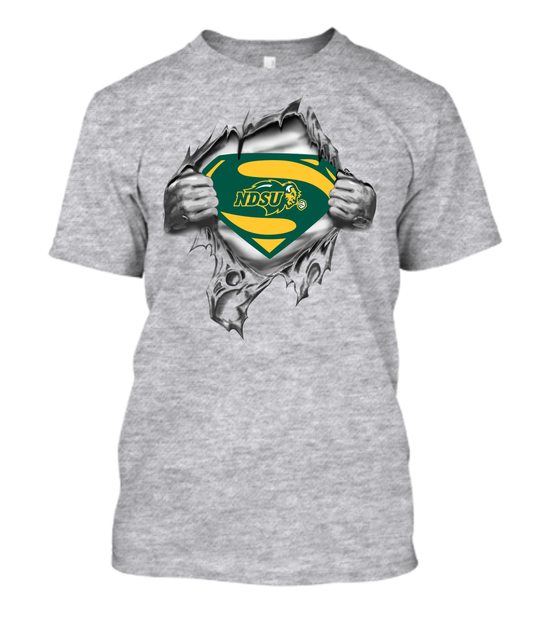 NDSU North Dakota State Bison Superman Logo 275 T-Shirt