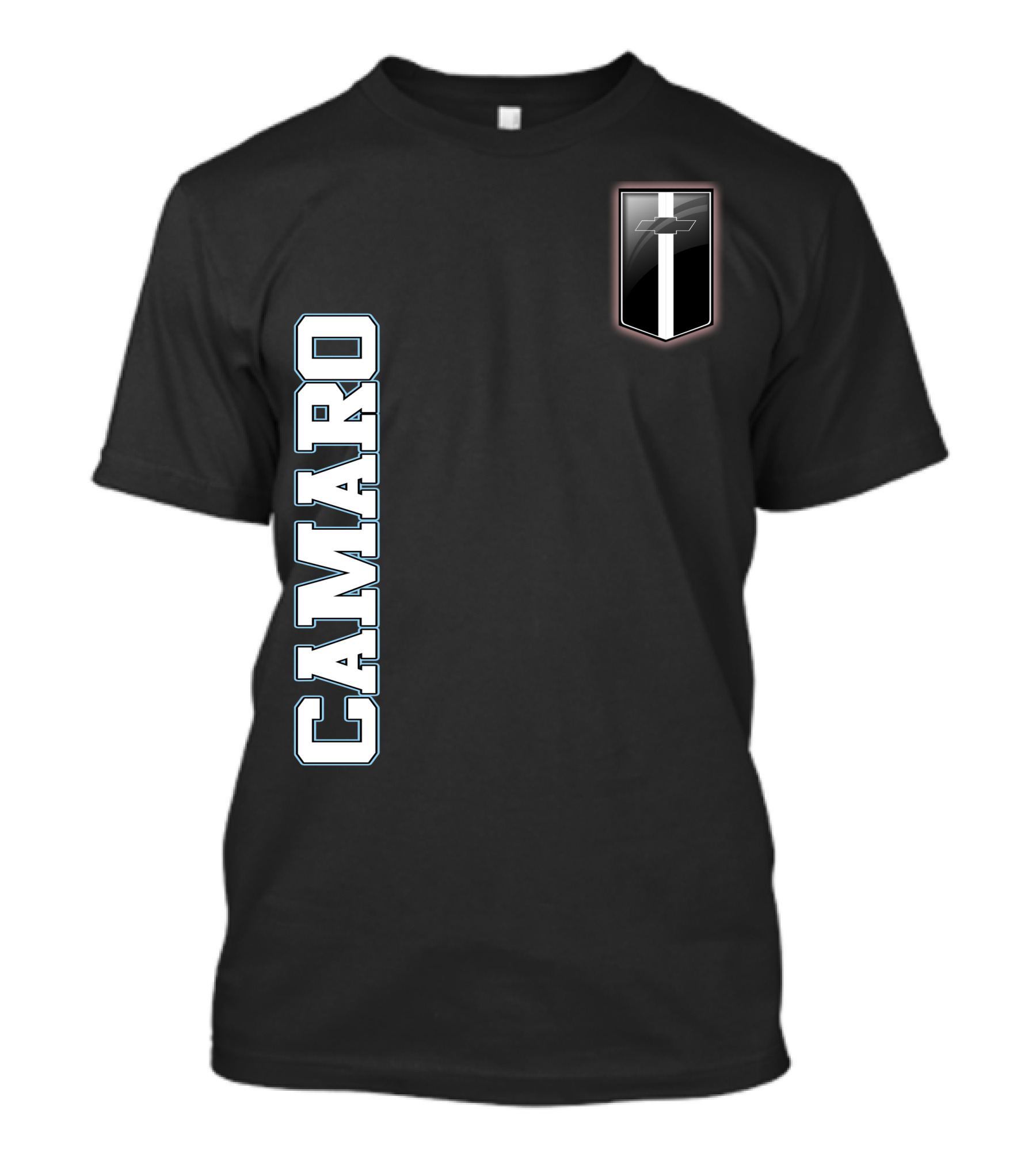 Camaro Text With Emblem T-Shirt
